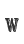 W