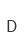 D
