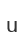 u