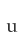 u