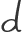 d