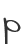 p