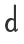 d