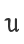 u