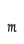 m