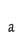 a