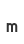 m