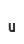 u