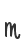 m