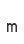m