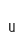 u