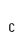 c