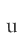 u