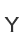 Y