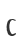 c