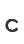 c