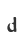 d