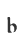 b