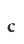 c