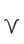 v