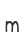 m