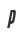 p