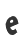 E