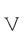 V