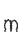 m