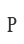 P