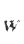 w