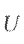 U