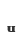 u
