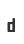 d