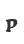 p