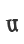 u