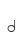 d