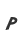 p