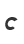 c