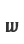 w