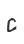 c