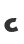 c