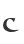 c