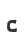 c