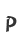 p