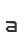 a