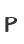 P