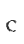C