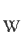 W