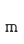 m